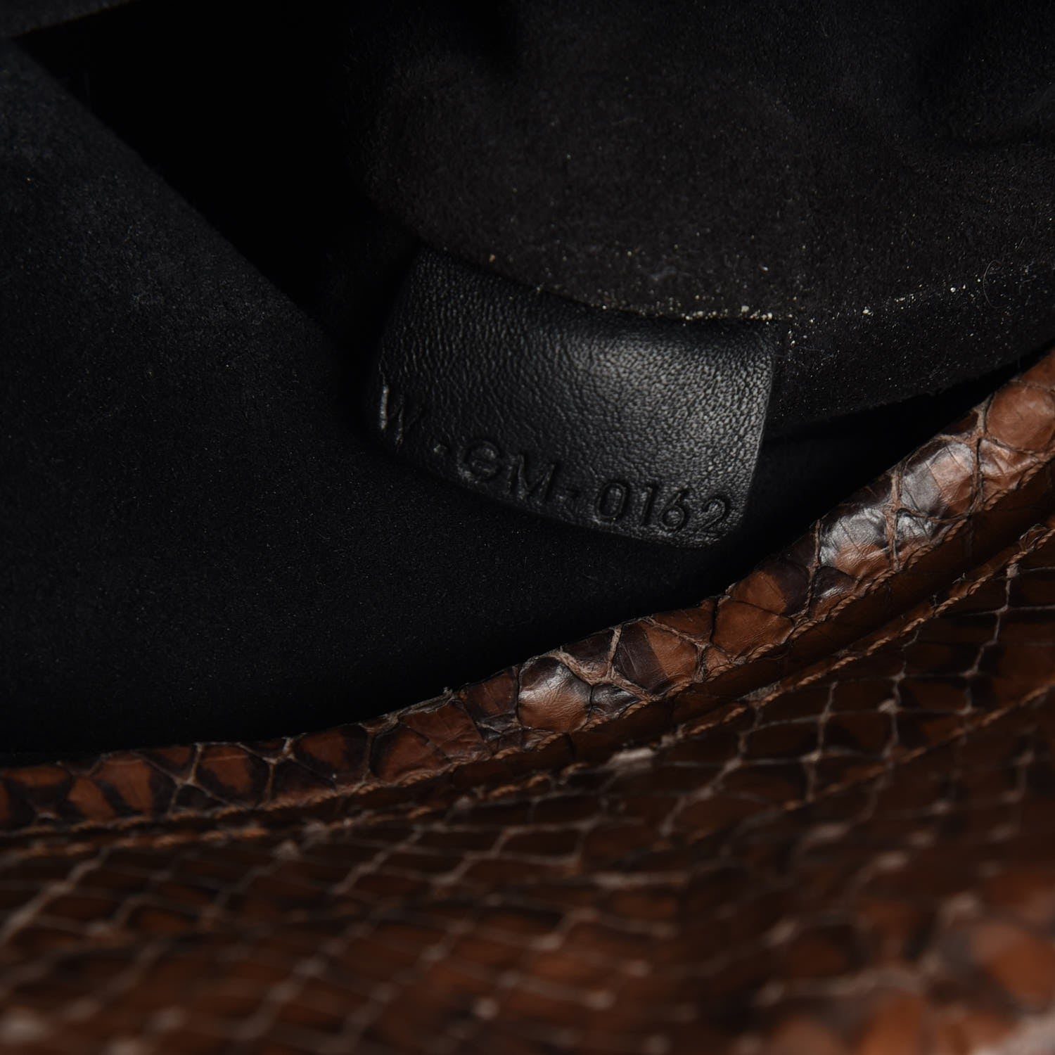 Celine Python Calfskin Large Trapeze 7 of 8