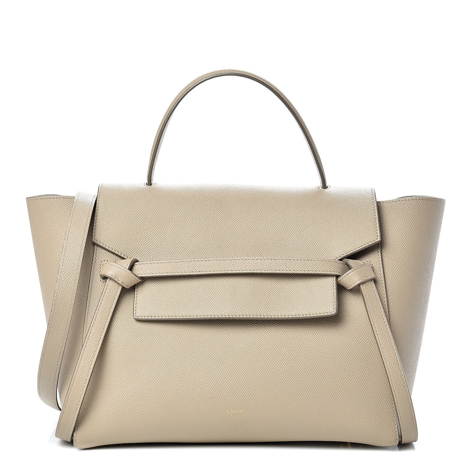 Celine Grained Calfskin Mini Belt Bag Light Taupe 1 of 16