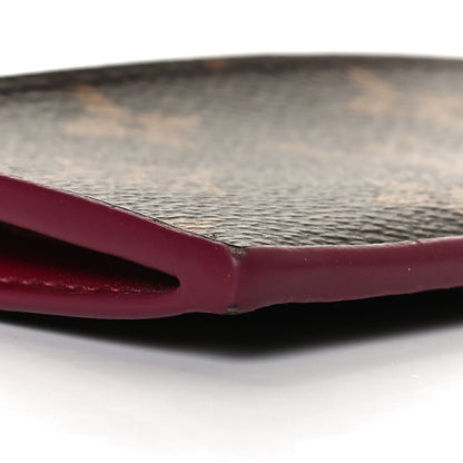 Louis Vuitton Monogram Zipped Card Holder Fuchsia 7 of 9