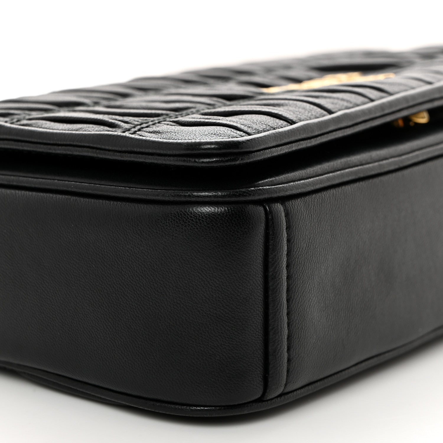 Prada Nappa Gaufre Flap Black 9 of 11