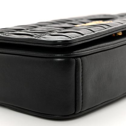 Prada Nappa Gaufre Flap Black 9 of 11