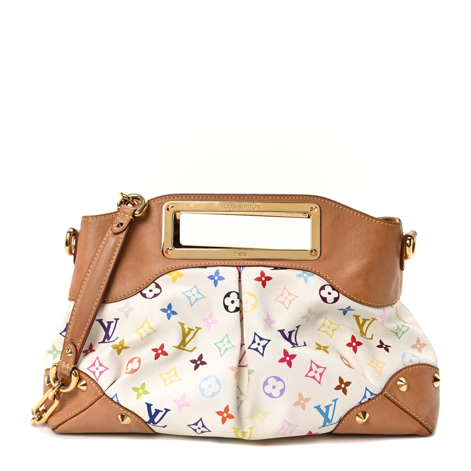 Louis Vuitton Monogram Multicolor Judy MM White 1 of 9