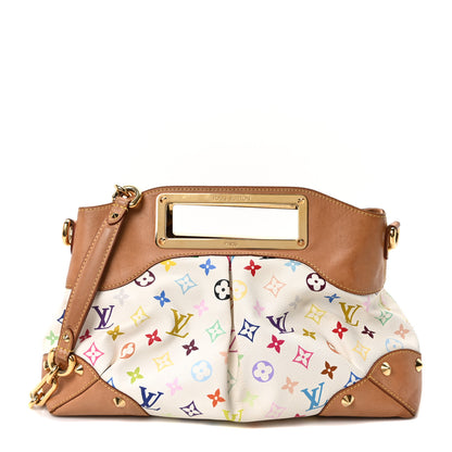 Louis Vuitton Monogram Multicolor Judy MM White 1 of 9