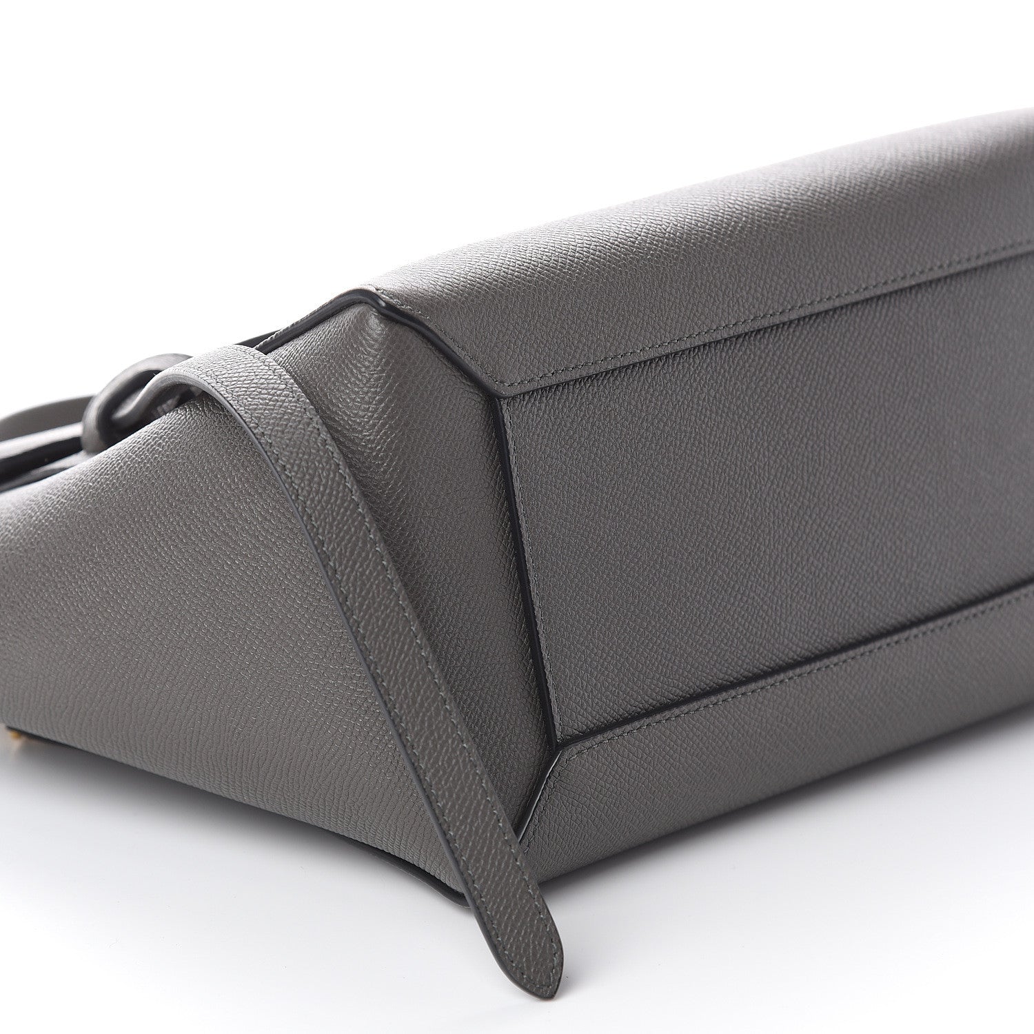 Celine Grained Calfskin Micro Belt Bag Grey 6 of 7
