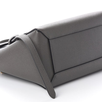Celine Grained Calfskin Micro Belt Bag Grey 6 of 7