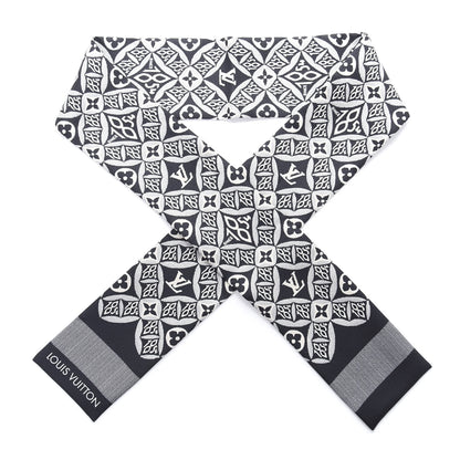 Louis Vuitton Silk Since 1854 Bandeau Black 1 of 4