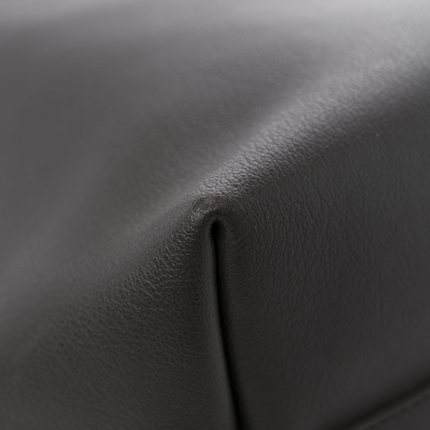 Saint Laurent Calfskin Large Shopping Tote Asphalt 10 of 17