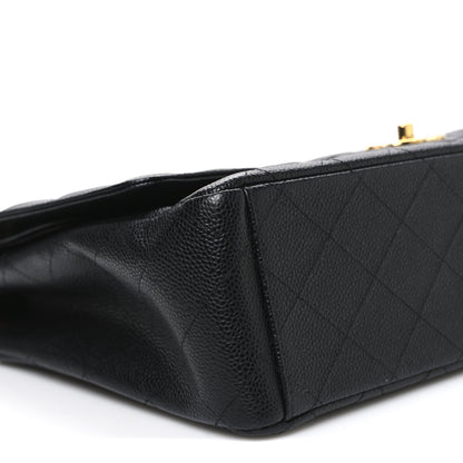 Chanel Caviar Quilted Maxi Double Flap Black 9 of 10