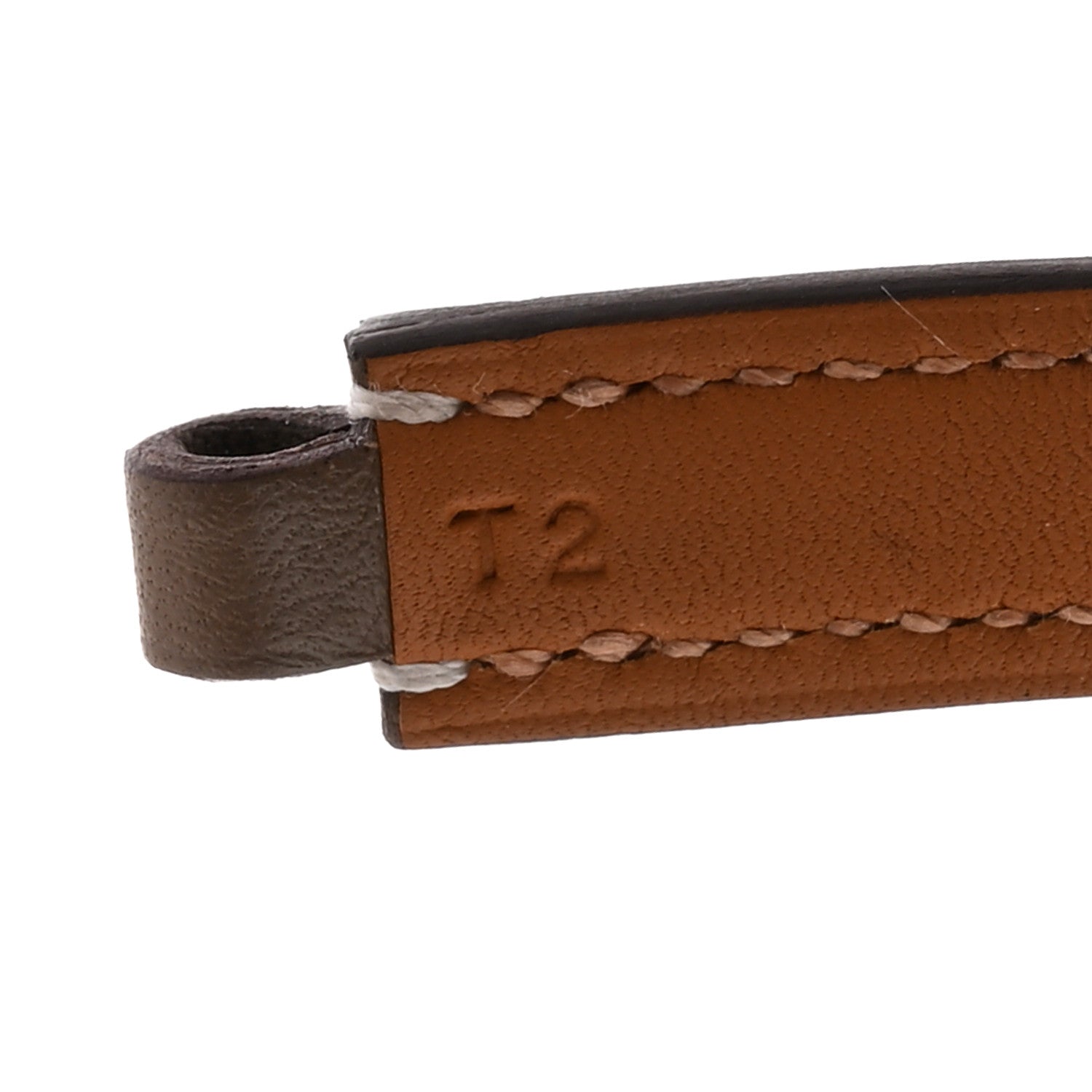 Hermes Swift Rivale Double Tour Bracelet T2 Etoupe 6 of 7