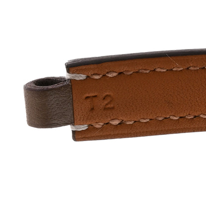 Hermes Swift Rivale Double Tour Bracelet T2 Etoupe 6 of 7