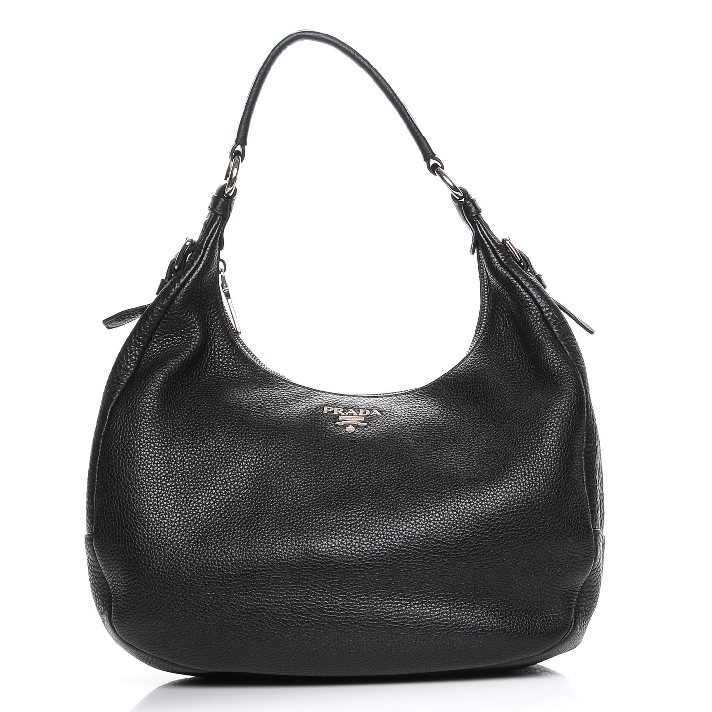 Vitello Daino Hobo Nero Black