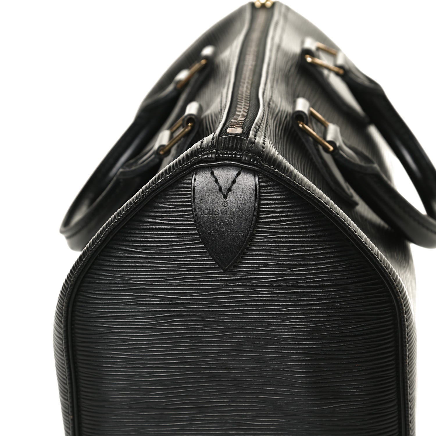 Louis Vuitton Epi Speedy 25 Black 8 of 16