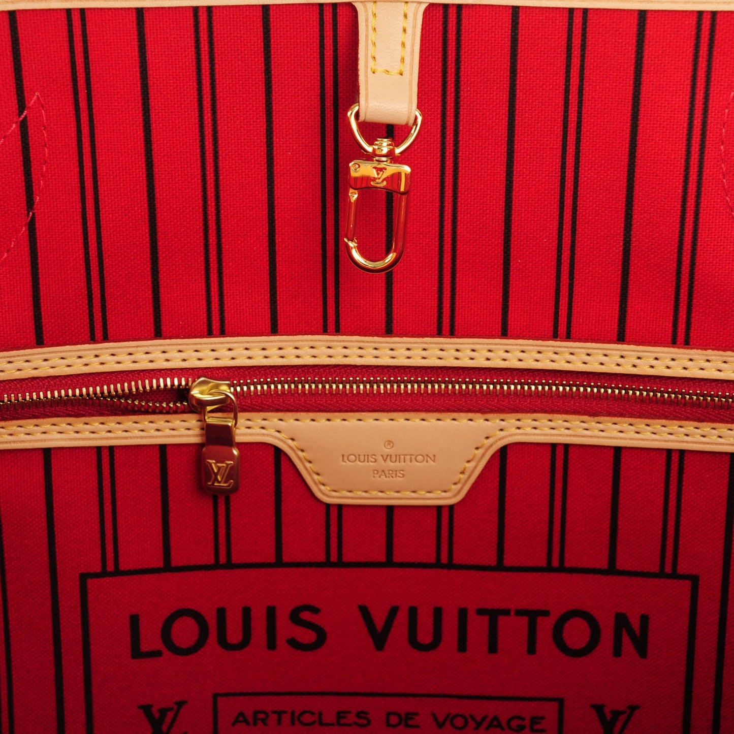 Monogram Neo Neverfull MM Cherry