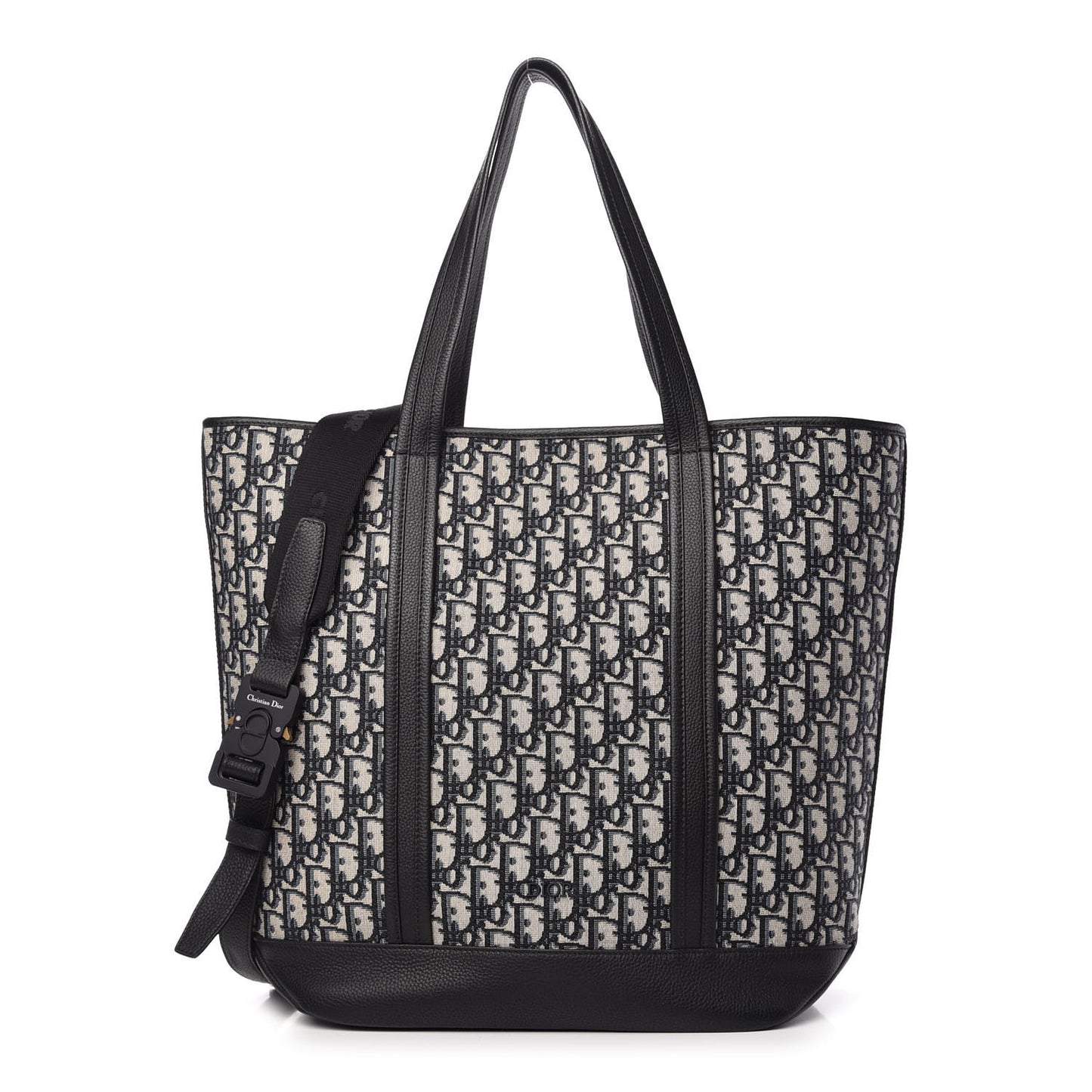 HOMME Oblique Grained Calfskin Tote Blue