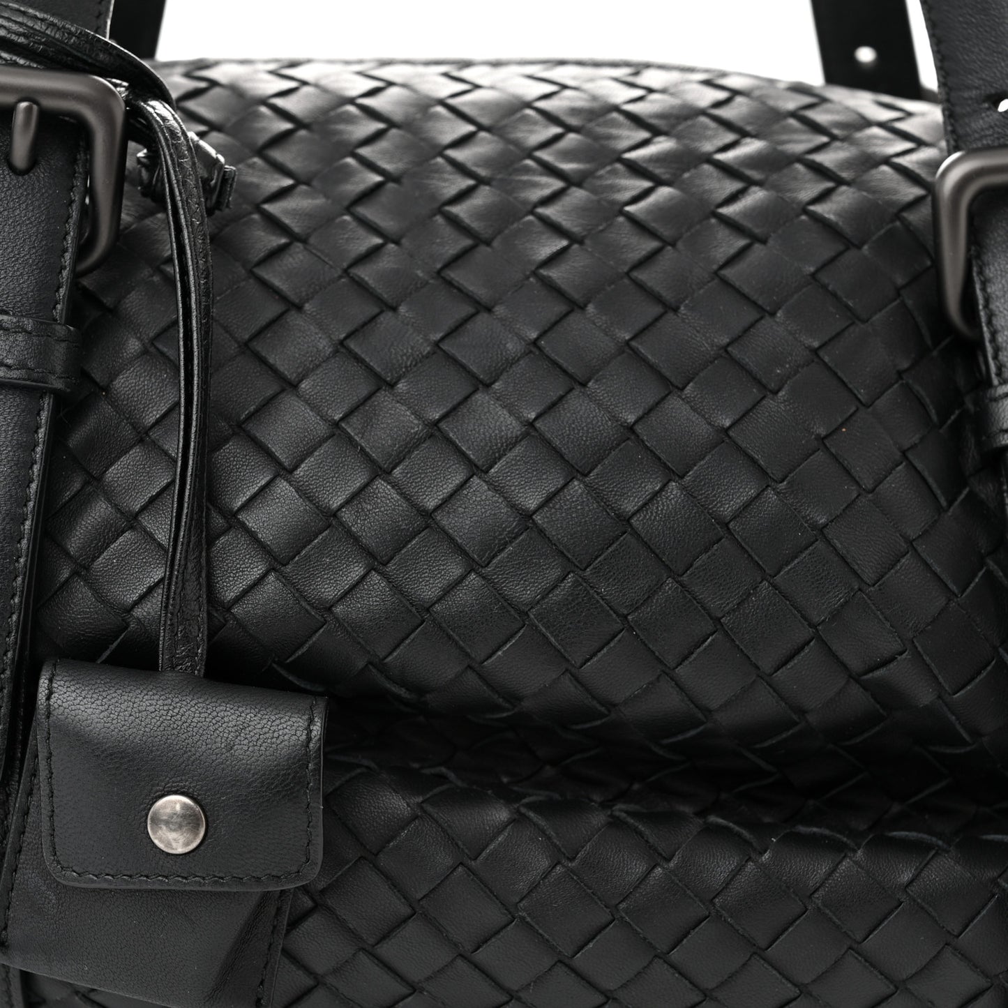 Nappa Intrecciato Montaigne Bag Black