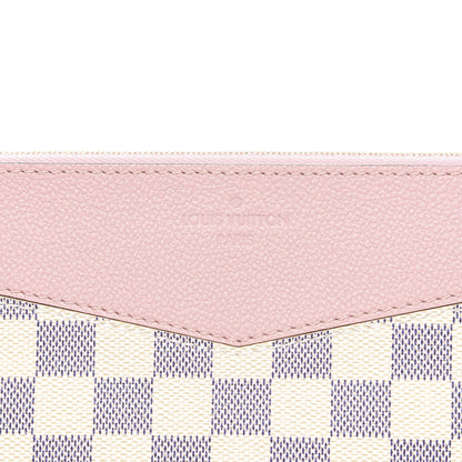 Louis Vuitton Damier Azur Daily Pouch Rose Poudre 6 of 6