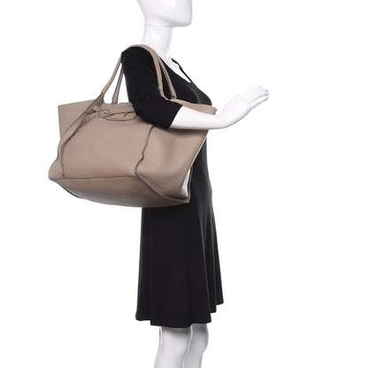 Celine Supple Grained Calfskin Medium Big Bag Light Taupe 2 of 10