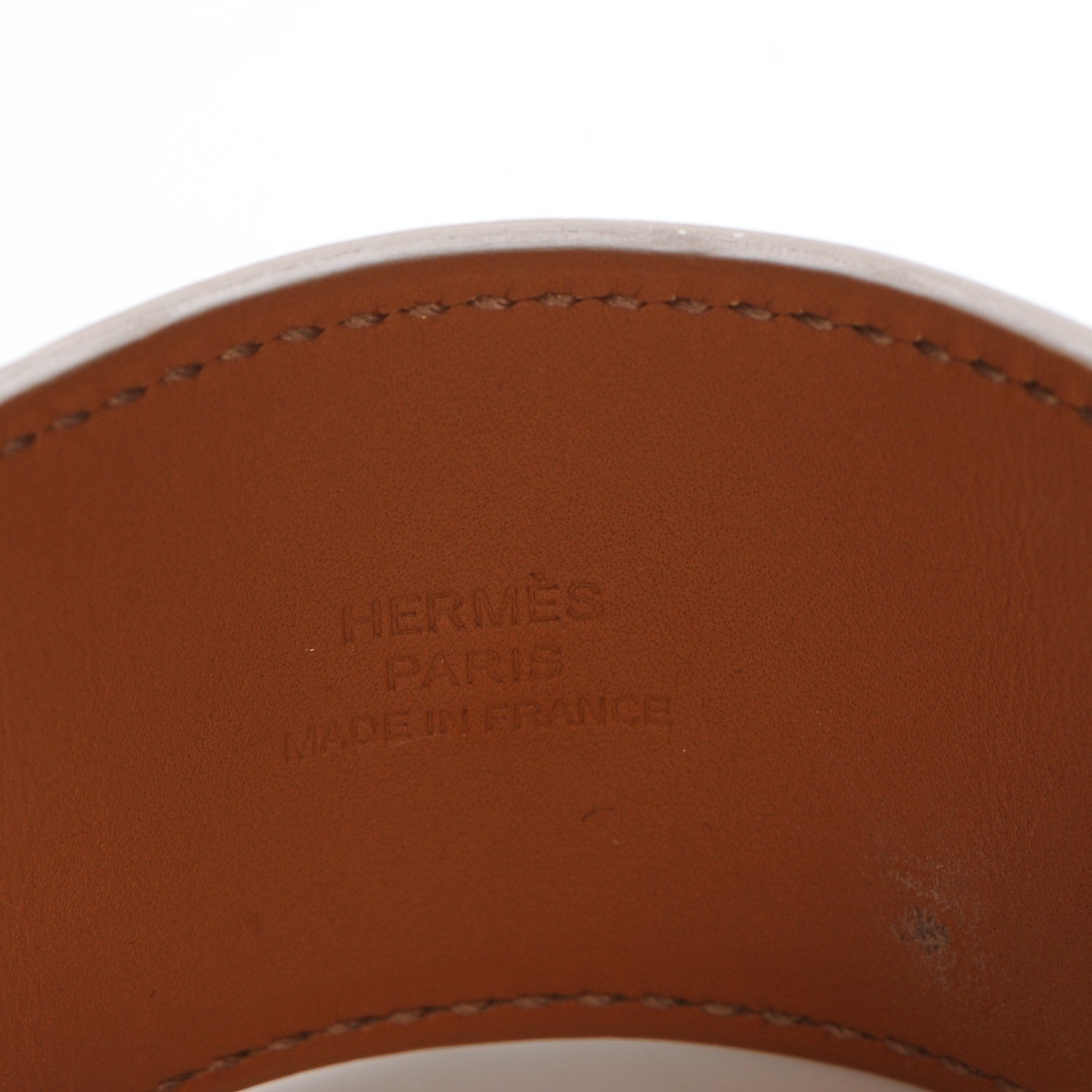 Hermes Swift Collier de Chien CDC Bracelet S Craie 9 of 11