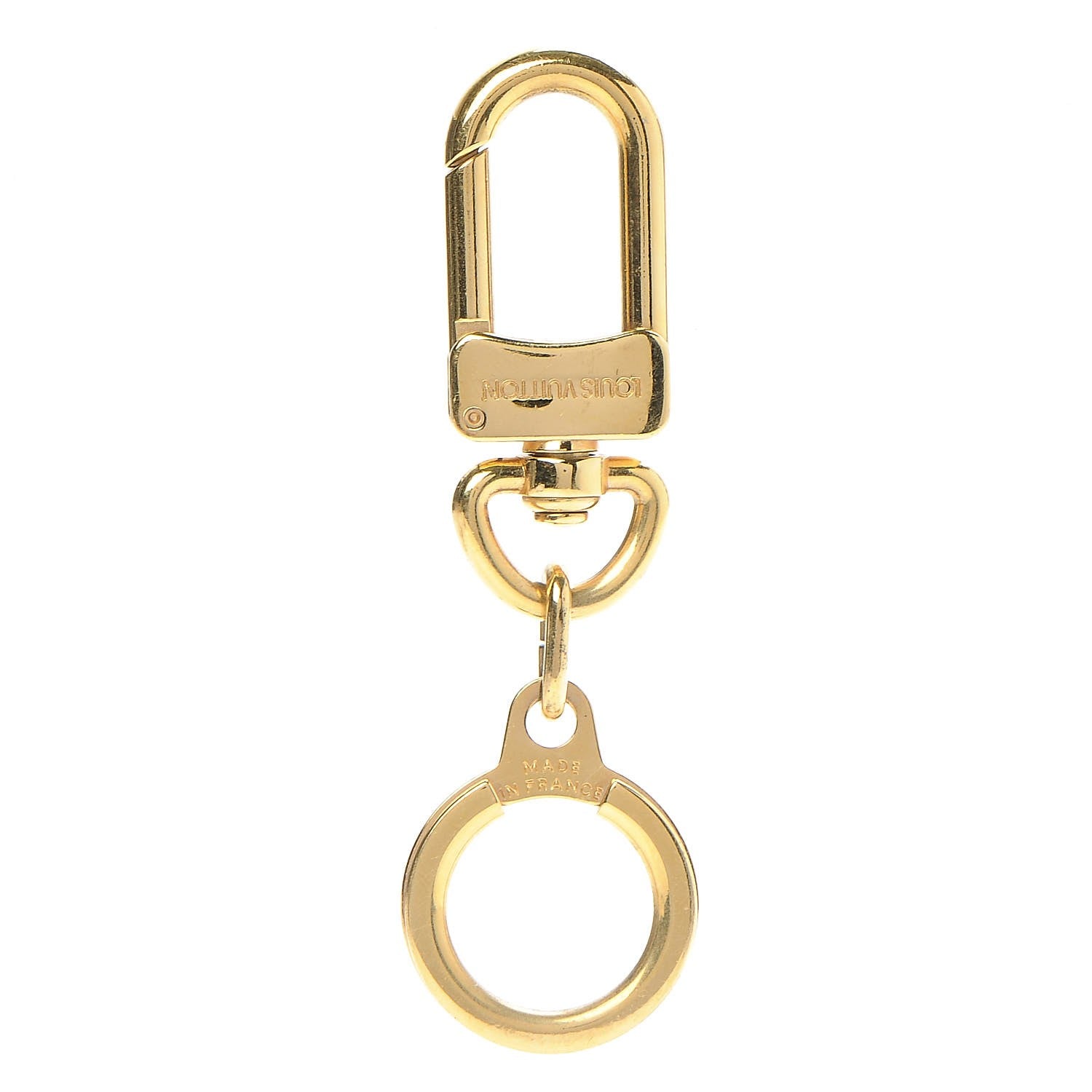 Louis Vuitton Pochette Extender Key Ring Gold 1 of 3