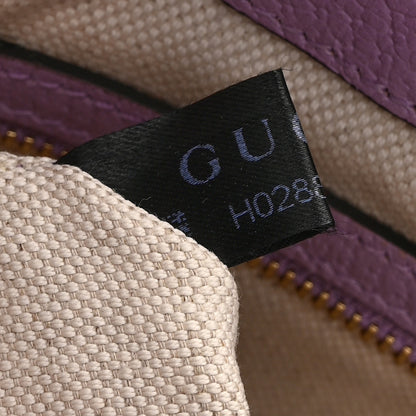 Gucci Canvas Flora Medium Jackie Hobo Lilac 8 of 11