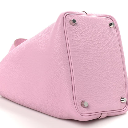 Hermes Taurillon Clemence Picotin Lock 18 PM Mauve Sylvestre 9 of 10