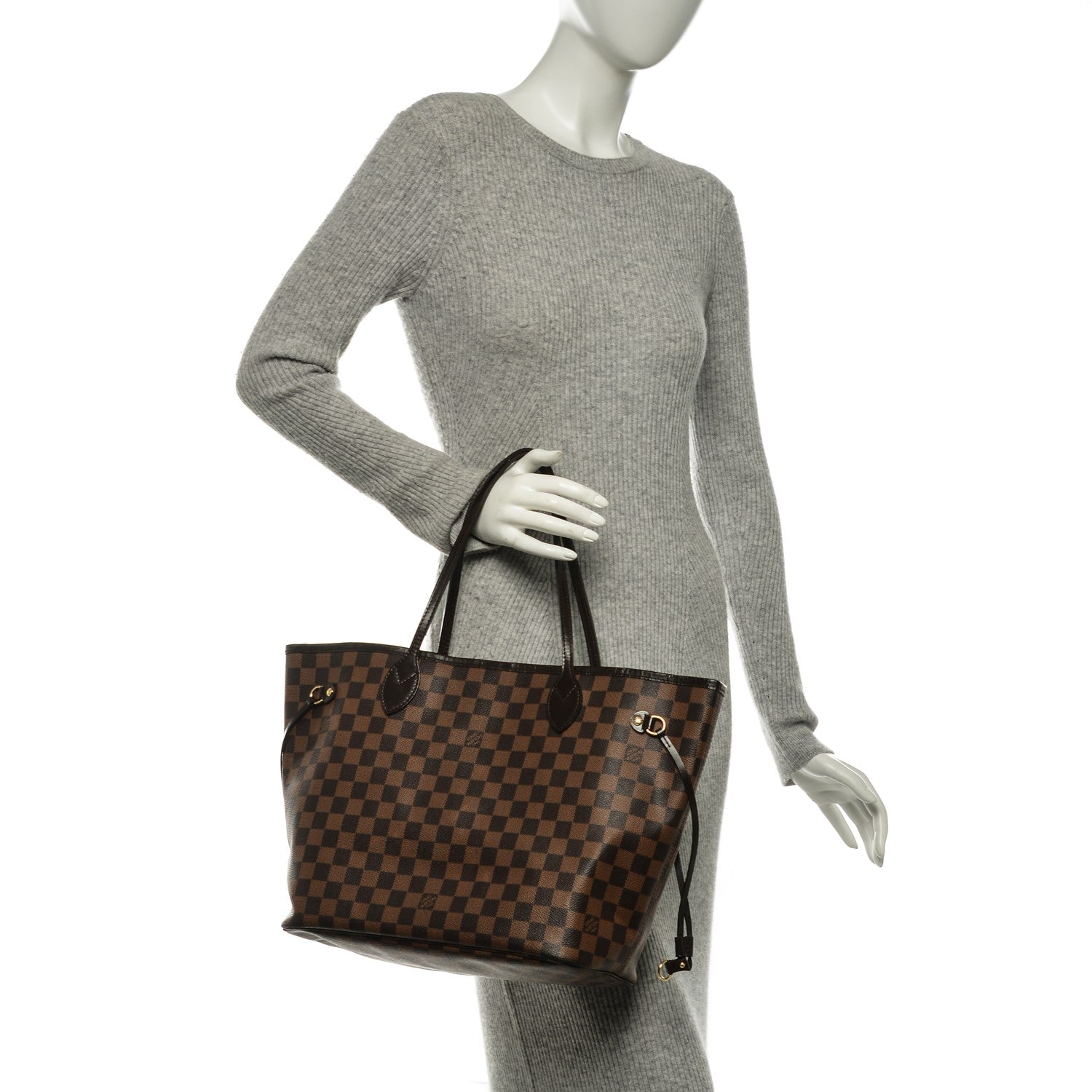 Louis Vuitton Damier Ebene Neo Neverfull MM 2 of 11