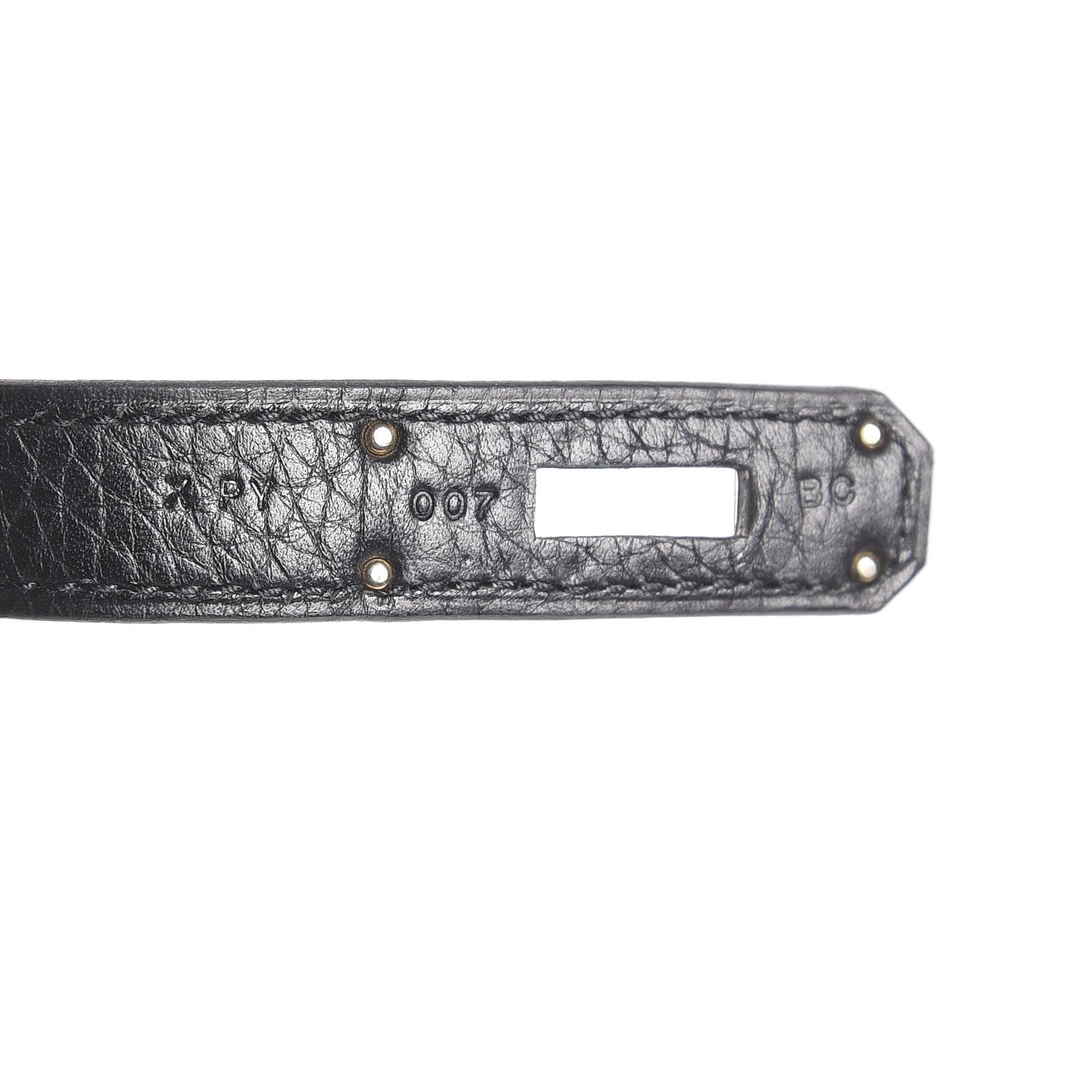 Hermes Taurillon Clemence Jypsiere 28 Black 7 of 7