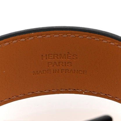 Hermes Epsom Collier de Chien CDC 24 Bracelet T2 Black 4 of 5