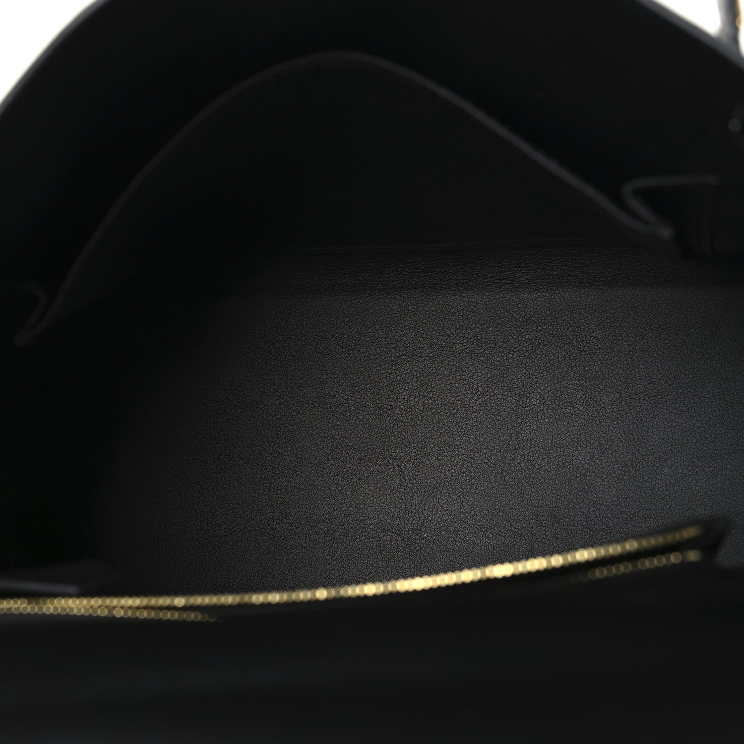 Hermes Swift Kelly Retourne 25 Black 5 of 12