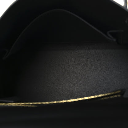 Hermes Swift Kelly Retourne 25 Black 5 of 12