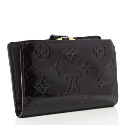 Louis Vuitton Vernis French Purse Wallet Amarante 3 of 8