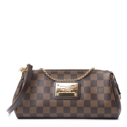 Louis Vuitton Damier Ebene Eva Clutch 1 of 8