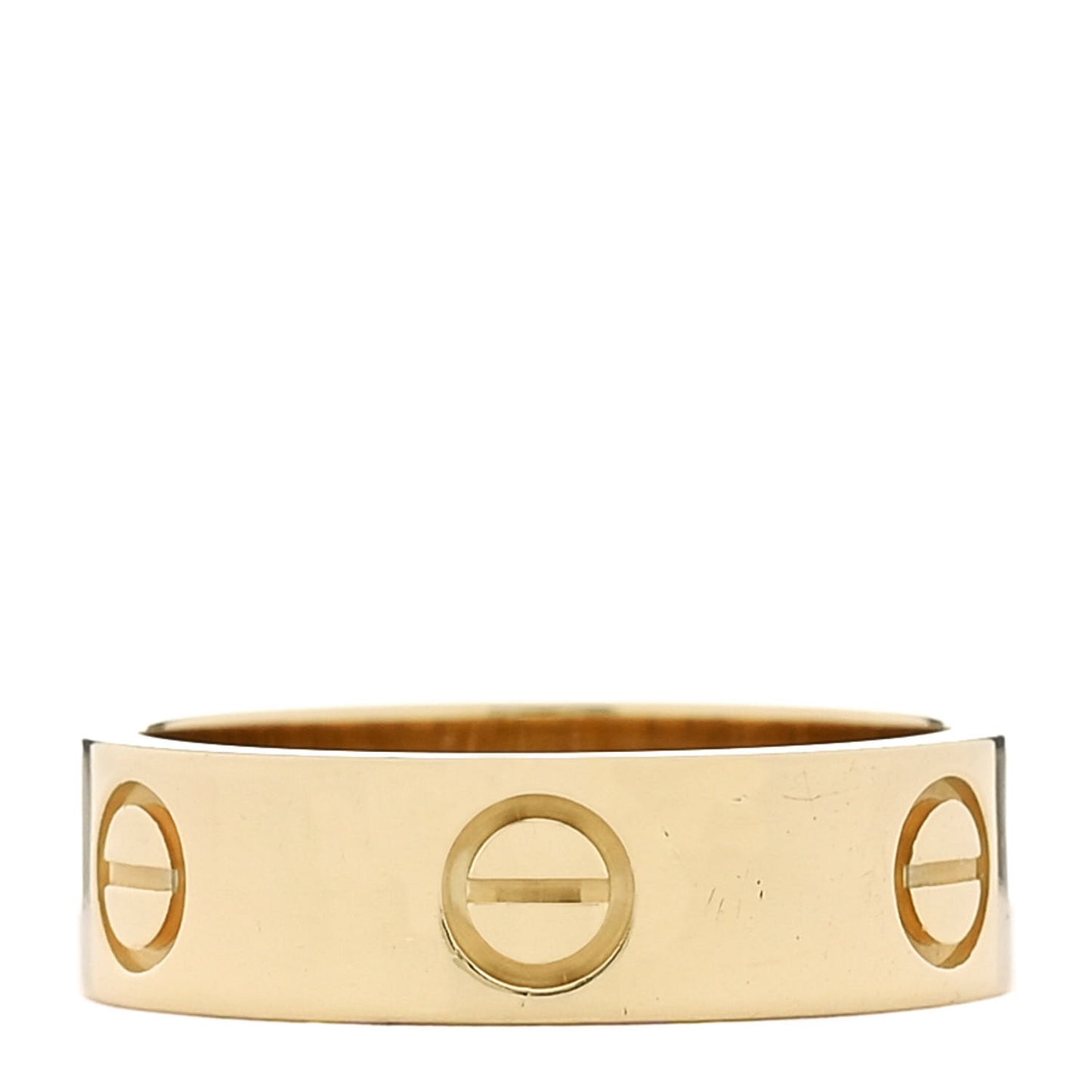 18K Yellow Gold 5.5mm LOVE Ring 53 6.25