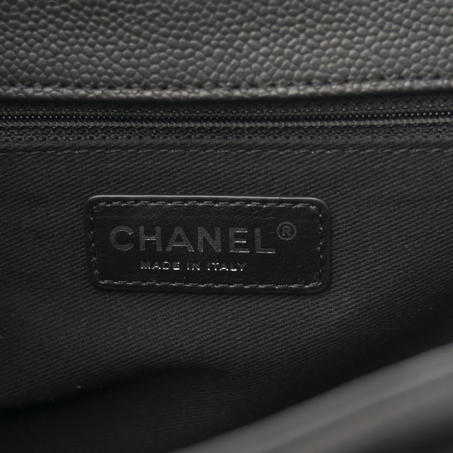 Chanel Caviar Quilted Large Now and Forever Flap Black 6 of 12
