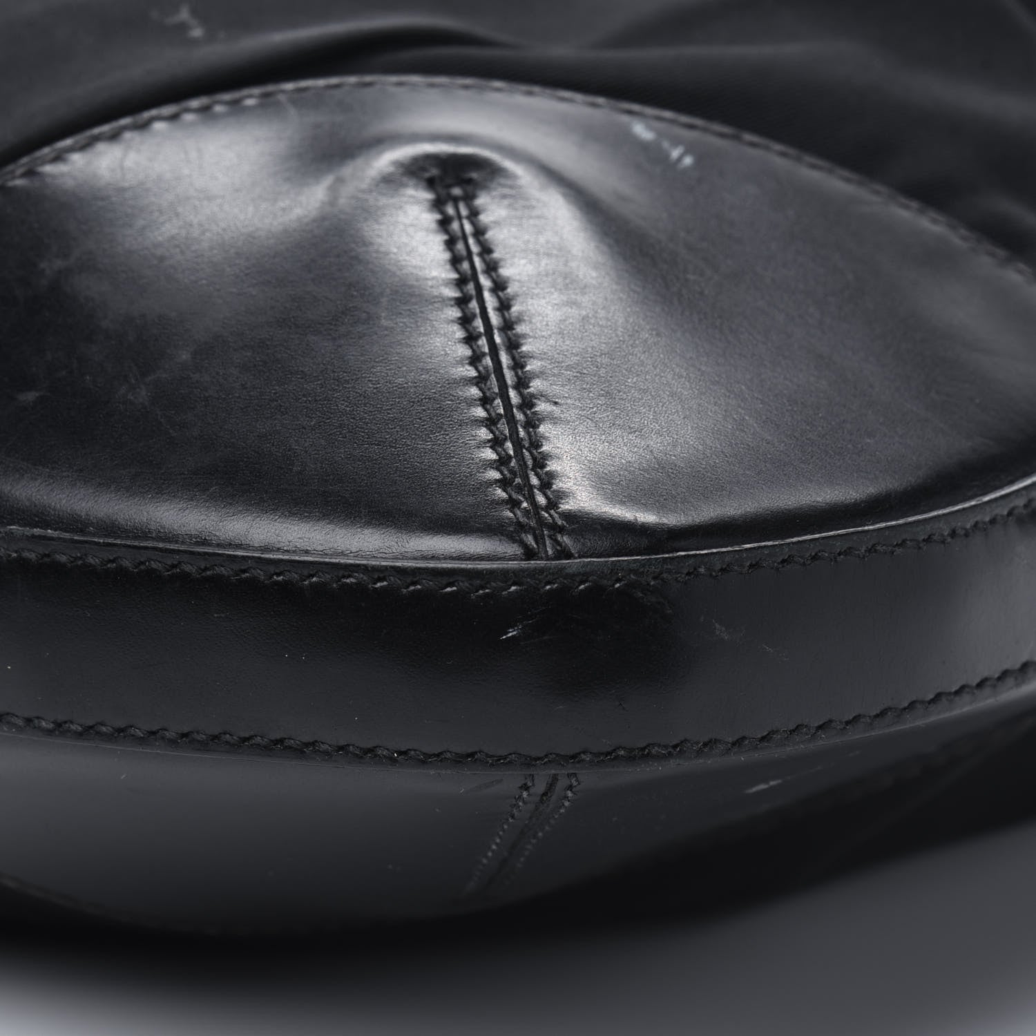 Prada Tessuto Nylon Calfskin Flat Messenger Bag Black 13 of 21