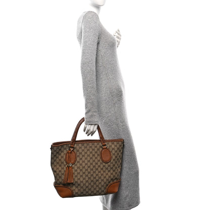 Gucci Monogram Medium Marrakech Tote Tan 2 of 12