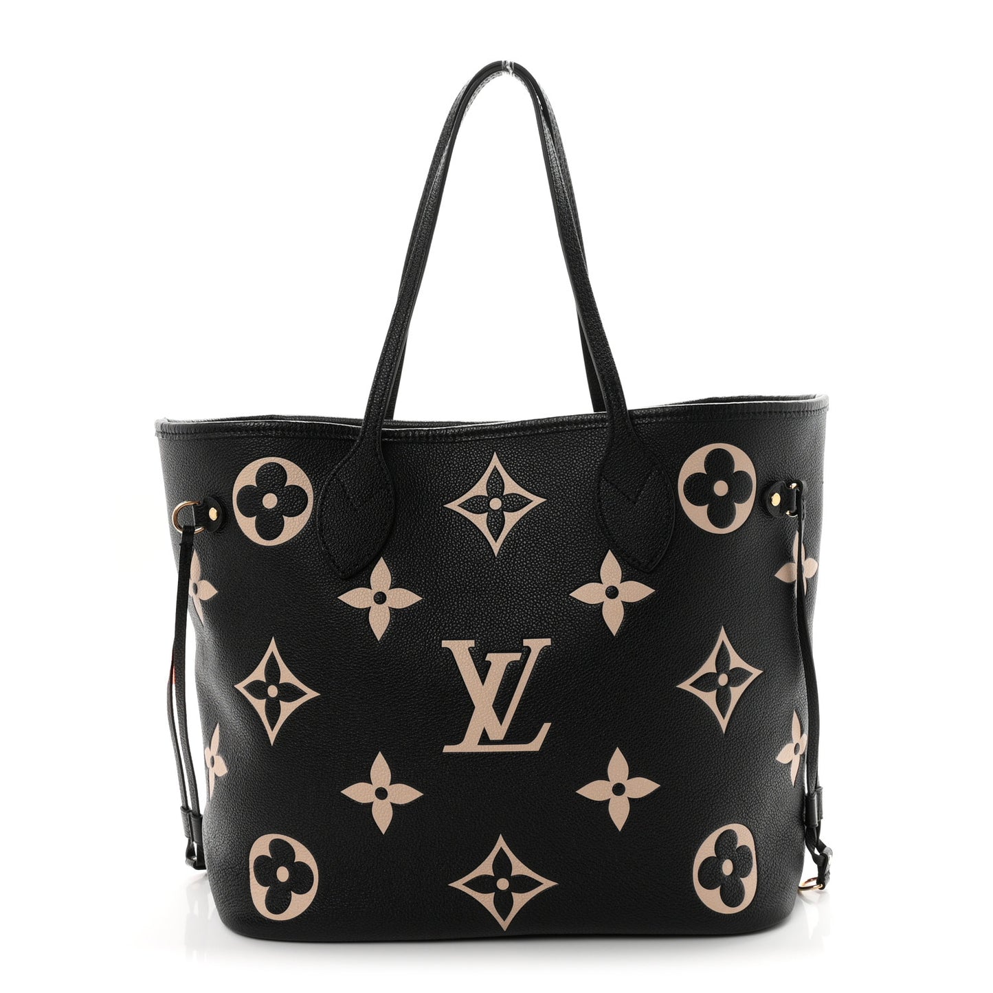 Empreinte Monogram Giant Neverfull MM Black Beige