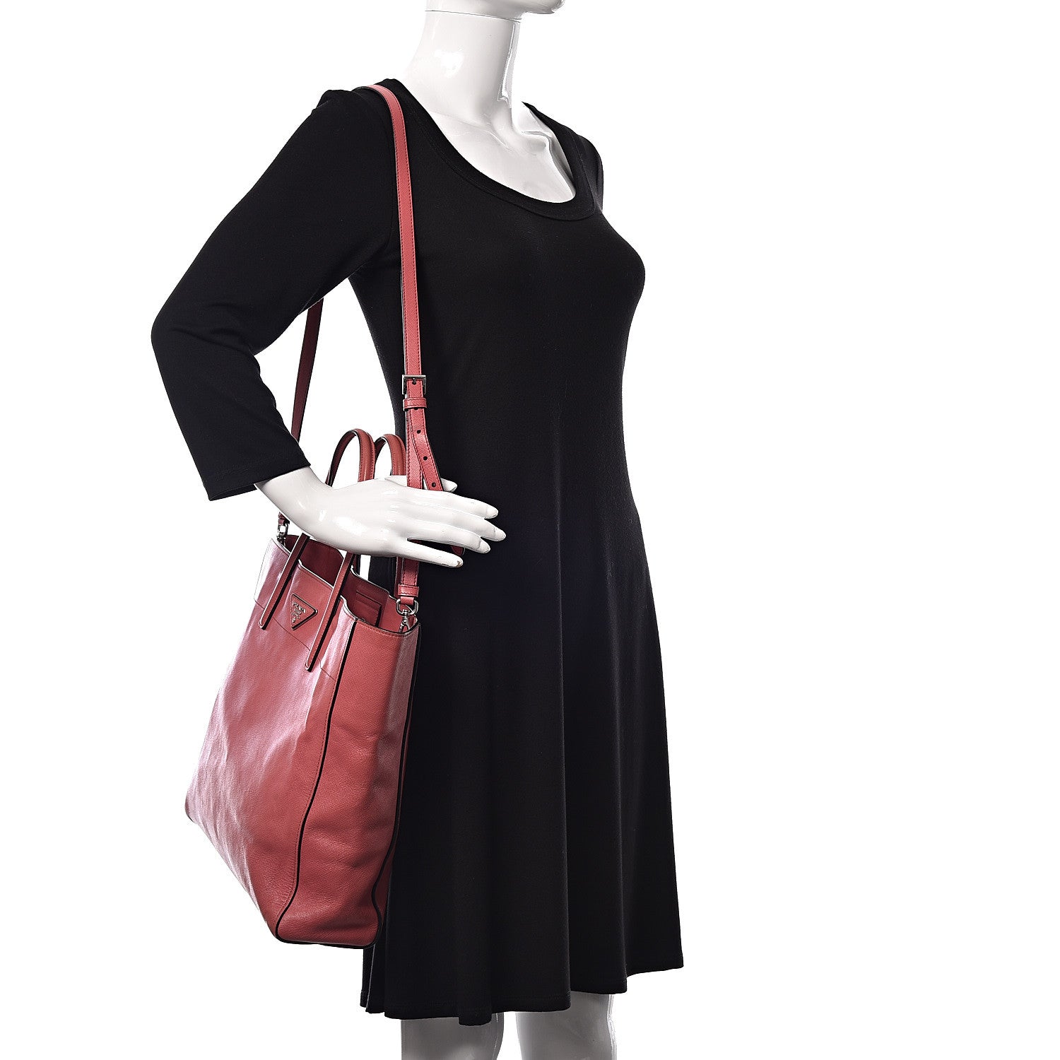 Prada Saffiano Soft Tote Tamaris 2 of 22