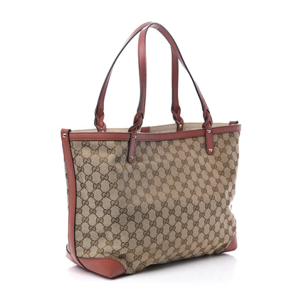 Gucci Monogram Medium Craft Tote Coral 3 of 8