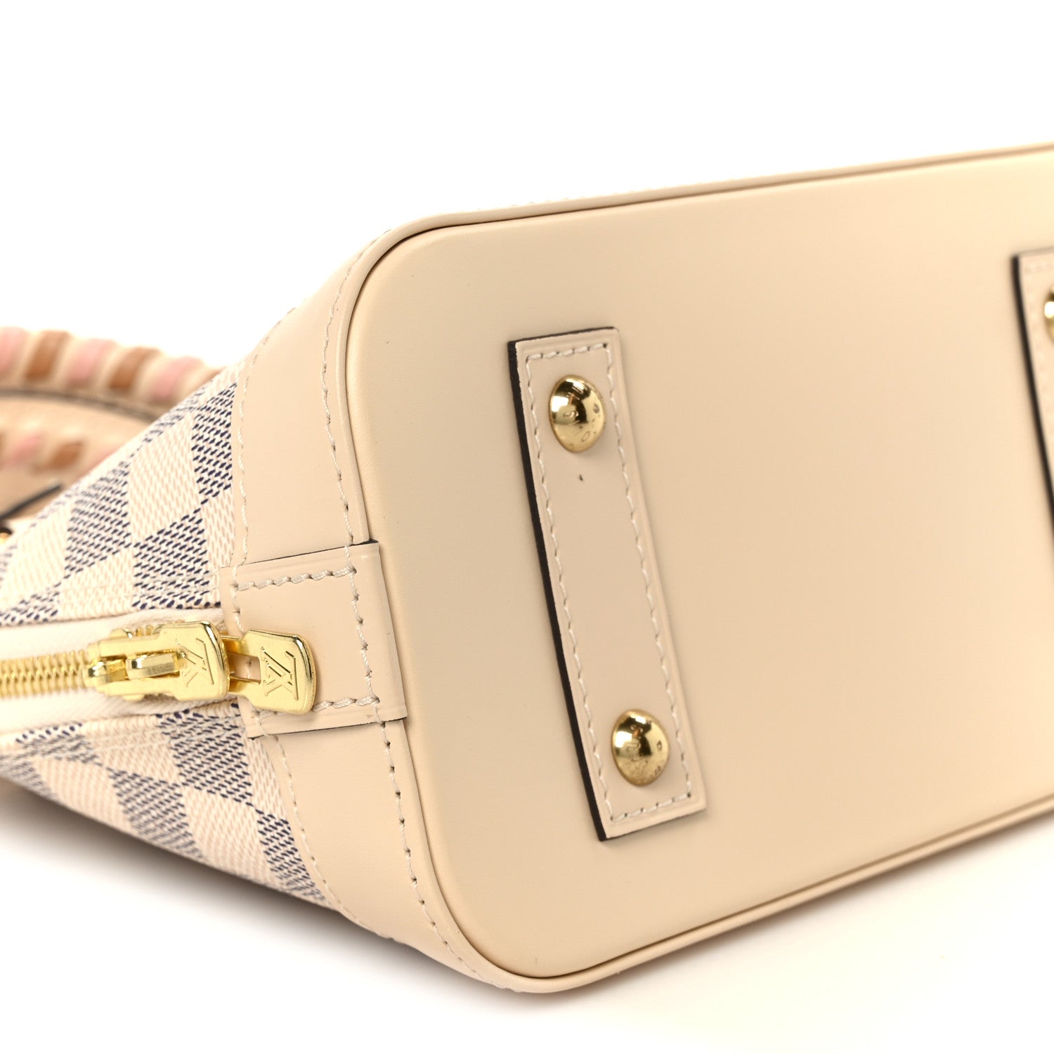 Louis Vuitton Damier Azur Braided Alma BB 11 of 13