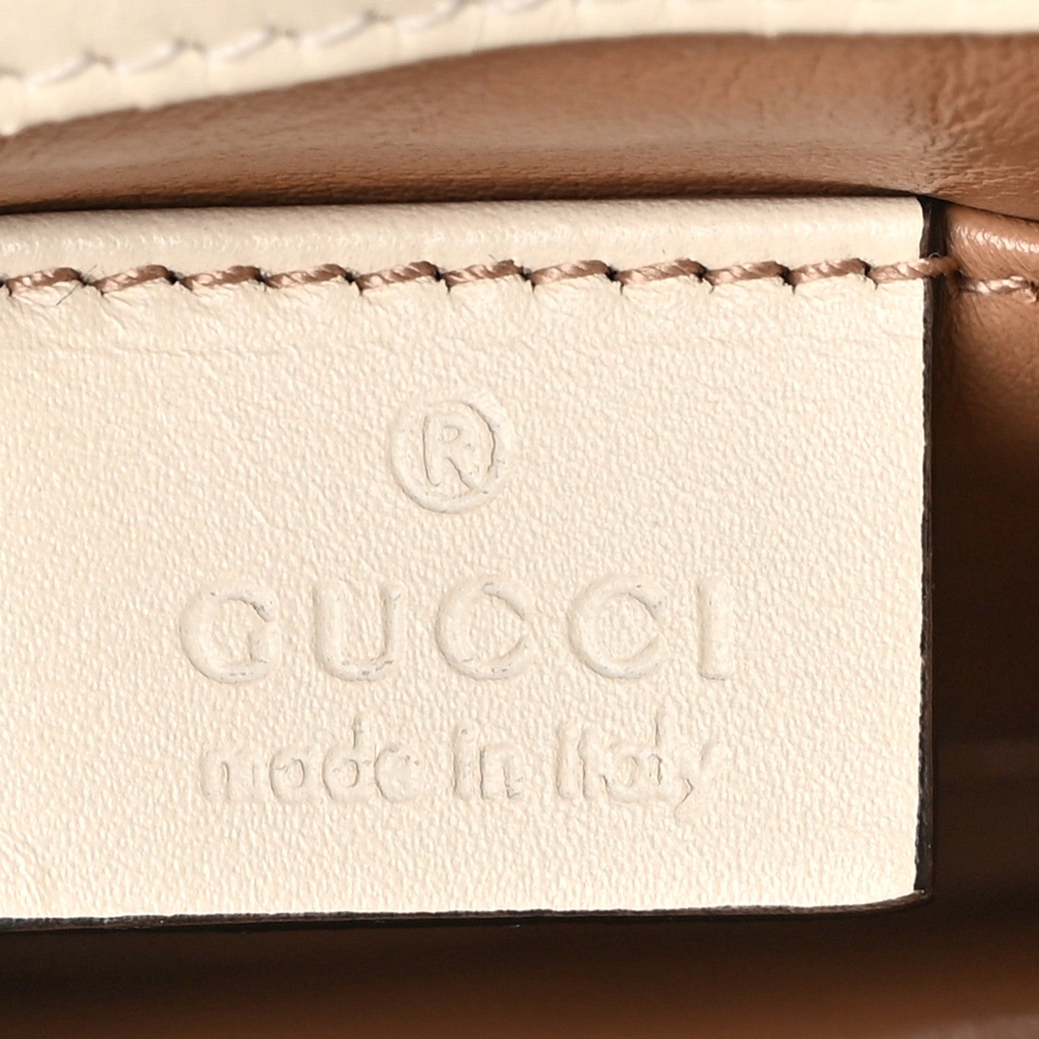 Gucci Nappa Pearl Studded Mini Queen Margaret Broadway Shoulder Bag Mystic White 6 of 12