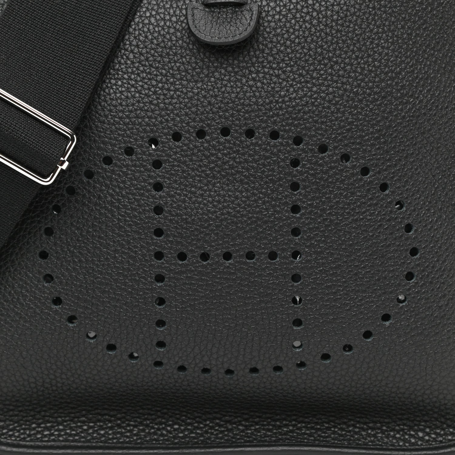 Hermes Taurillon Clemence Evelyne III PM Black 6 of 10
