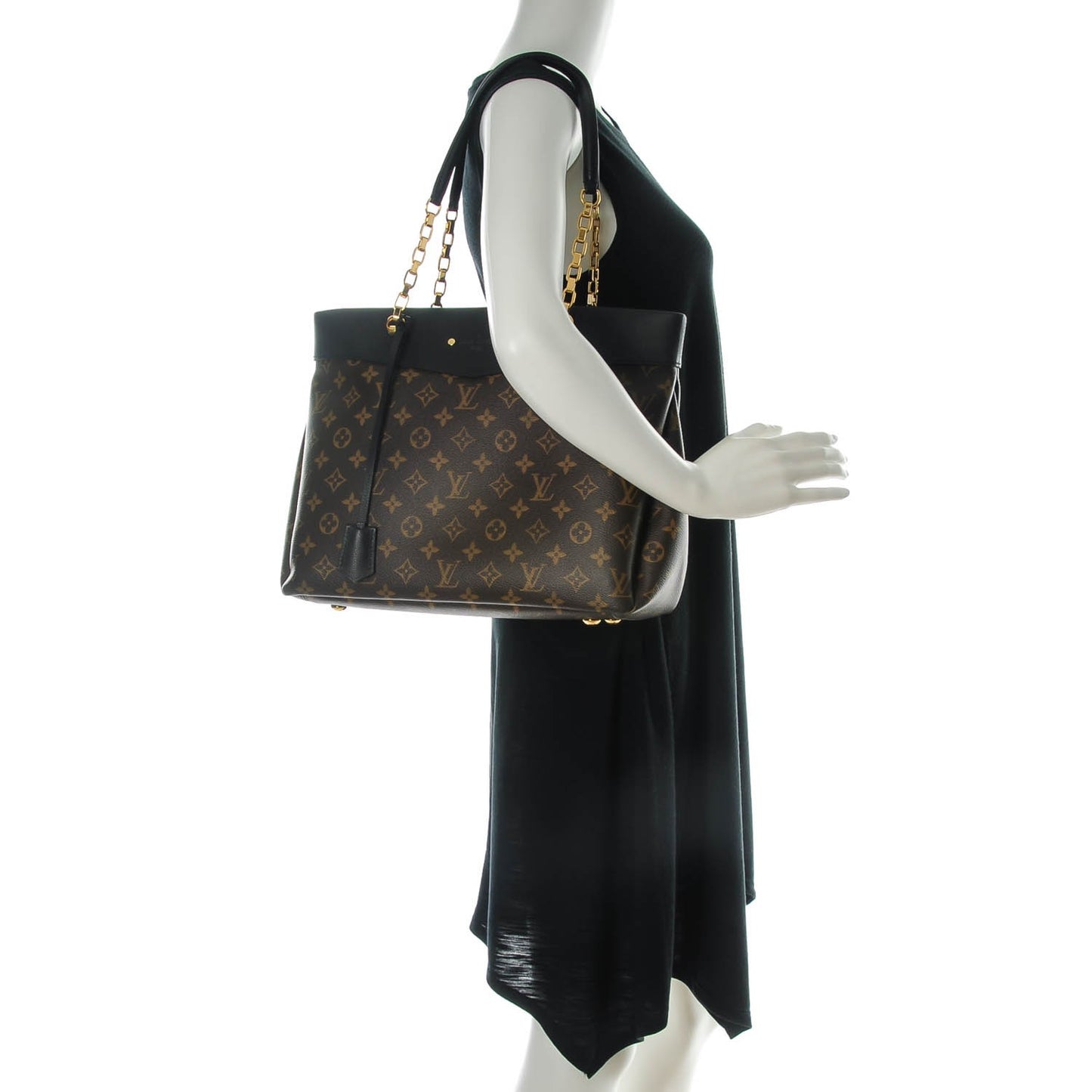 Monogram Pallas Shopper Black