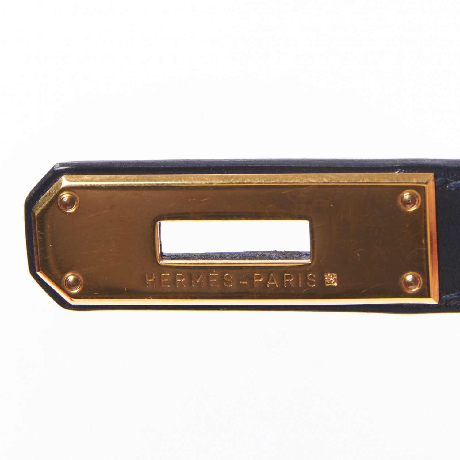 Hermes Box Kelly Retourne 32 Indigo 31 of 40