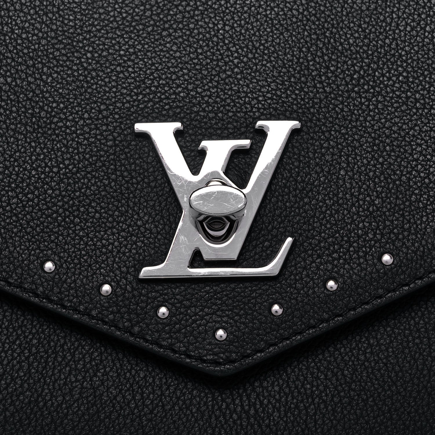 Louis Vuitton Soft Calfskin My Lockme Studs Black 8 of 15
