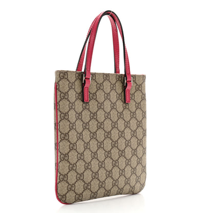 Gucci GG Supreme Monogram Mini Vertical Tote Pink 3 of 13