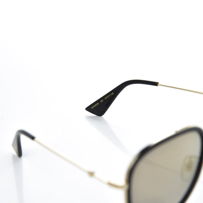 Gucci Aviator Sunglasses GG0062S Black Gold 6 of 9