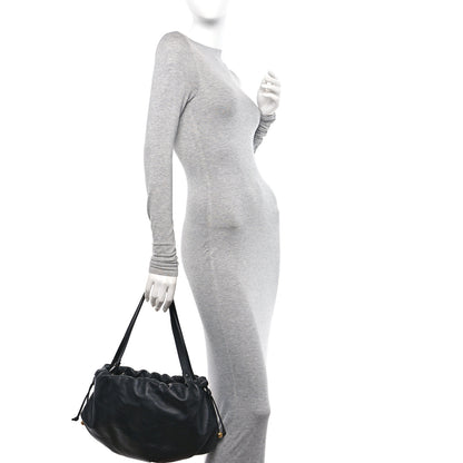 Bottega Veneta Nappa The Bulb Black 2 of 11