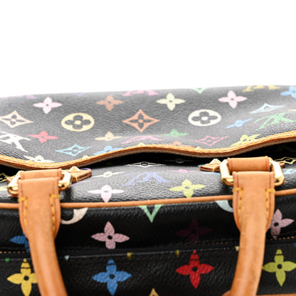 Louis Vuitton Monogram Multicolor Trouville Black 17 of 17
