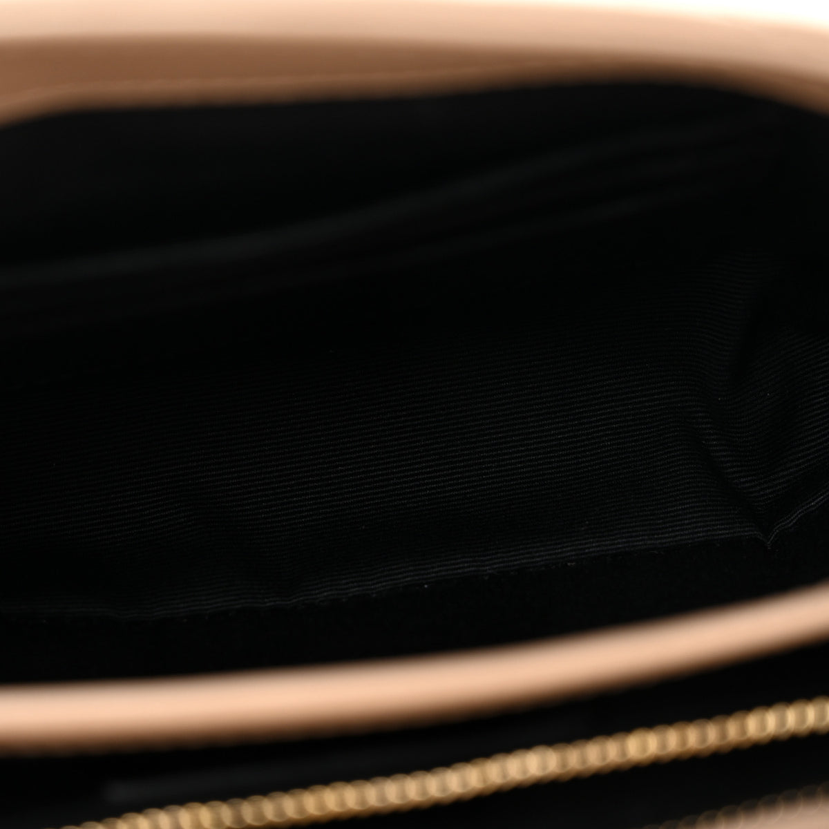 Saint Laurent Calfskin Y Quilted Monogram Toy Loulou Crossbody Bag Dark Beige 5 of 14
